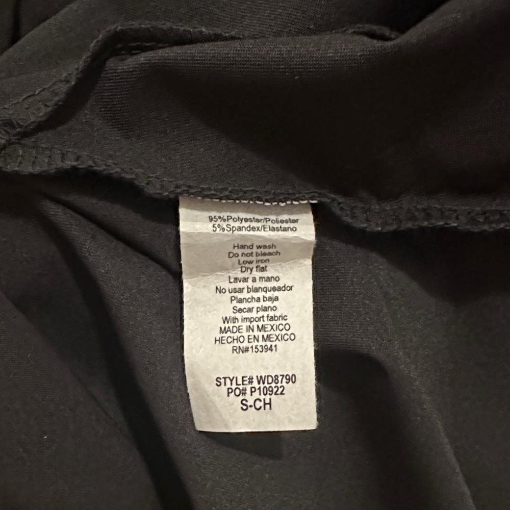 Timing Faux Leather Sleeveless Black Mini Dress Size Small - Picture 6 of 6